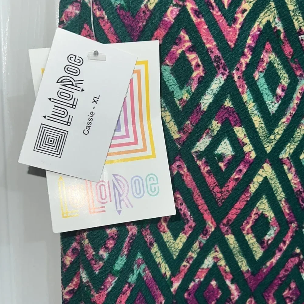 Lularoe Cassie xl skirt nwt